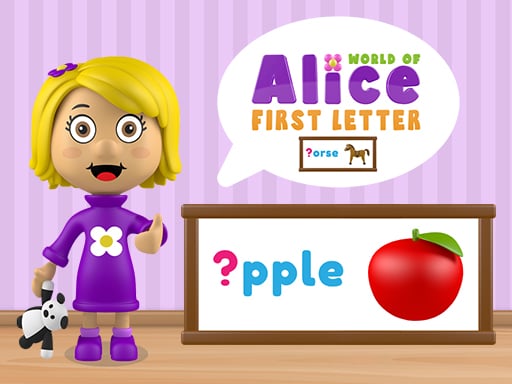 World of Alice  First Letter